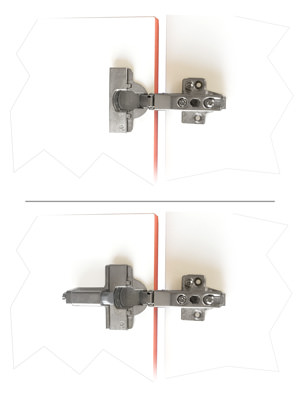Fittings and hinges