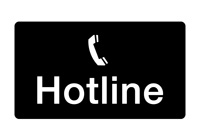 Hotline- we are here for you