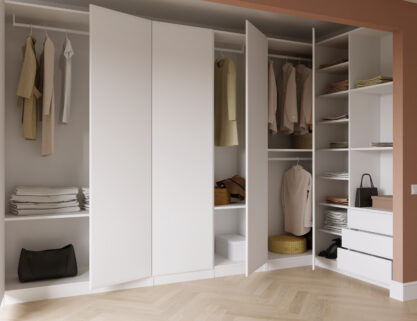 Made-to-measure bedroom wardrobe fronts: making living dreams come true!